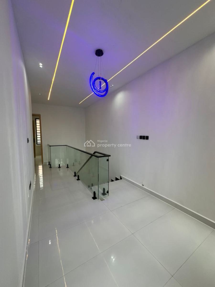 Luxurious 4 Bedroom Semi-detached Duplex with Bq and Self Compound, Sangotedo, Ajah, Lagos, Semi-detached Duplex for Rent