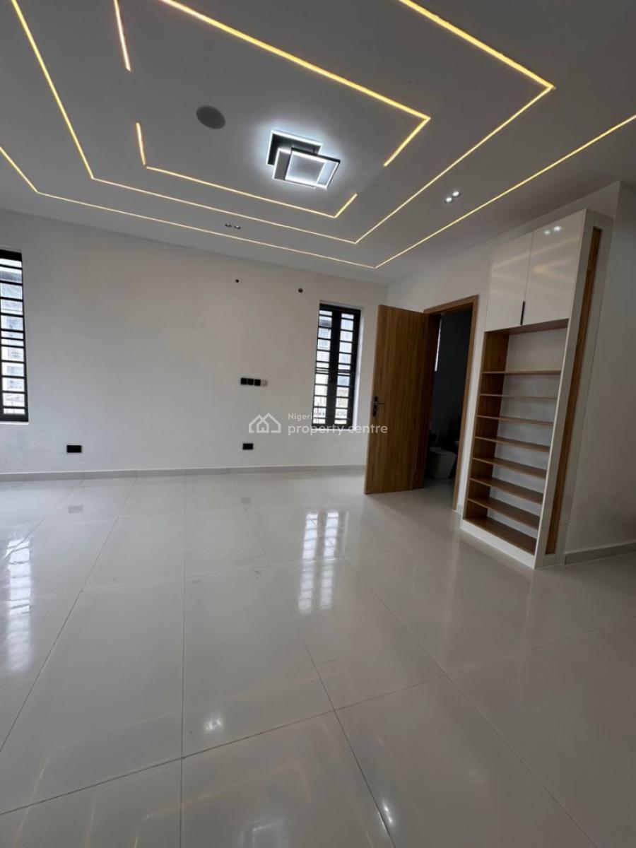 Luxurious 4 Bedroom Semi-detached Duplex with Bq and Self Compound, Sangotedo, Ajah, Lagos, Semi-detached Duplex for Rent