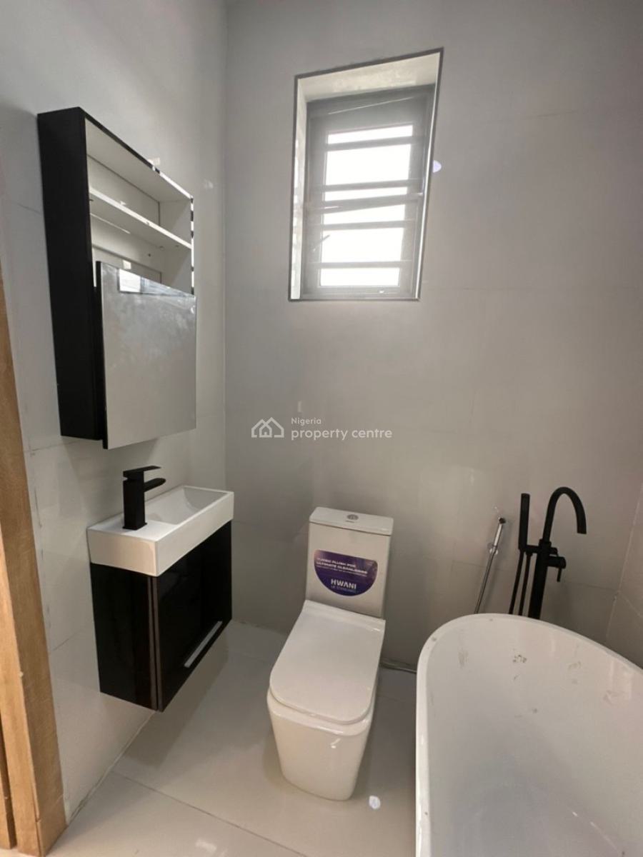 Luxurious 4 Bedroom Semi-detached Duplex with Bq and Self Compound, Sangotedo, Ajah, Lagos, Semi-detached Duplex for Rent