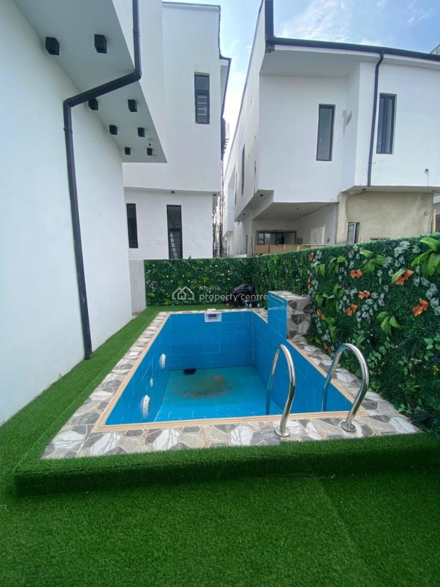 Lovely 5bedroom Fully Detached Duplex with Bq in a Secure Estate, Ajah, Lekki, Lagos, Detached Duplex for Sale