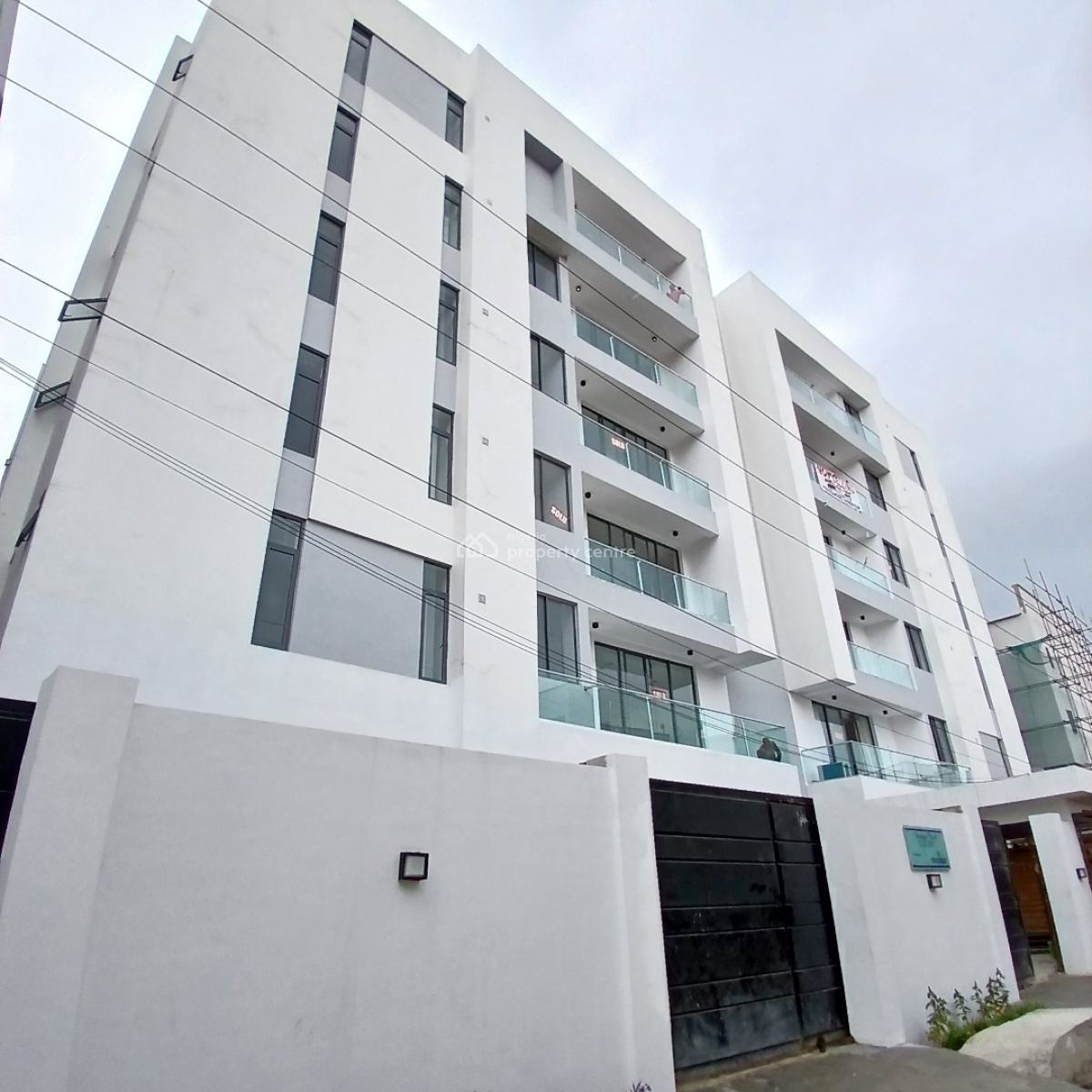Luxury 2 Bedroom Apartment with Swimming Pool, with Water Treatment, Central Gas System,  Swimming Pool, Lekki Phase 1, Lekki, Lagos, Flat / Apartment for Sale