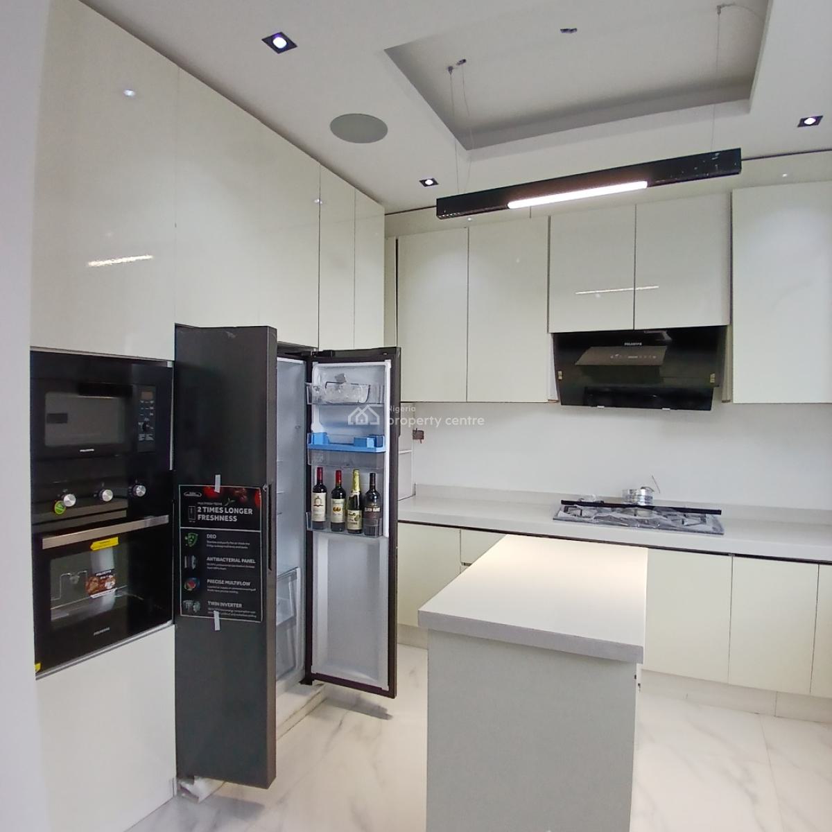 Luxury 2 Bedroom Apartment with Swimming Pool, with Water Treatment, Central Gas System,  Swimming Pool, Lekki Phase 1, Lekki, Lagos, Flat / Apartment for Sale