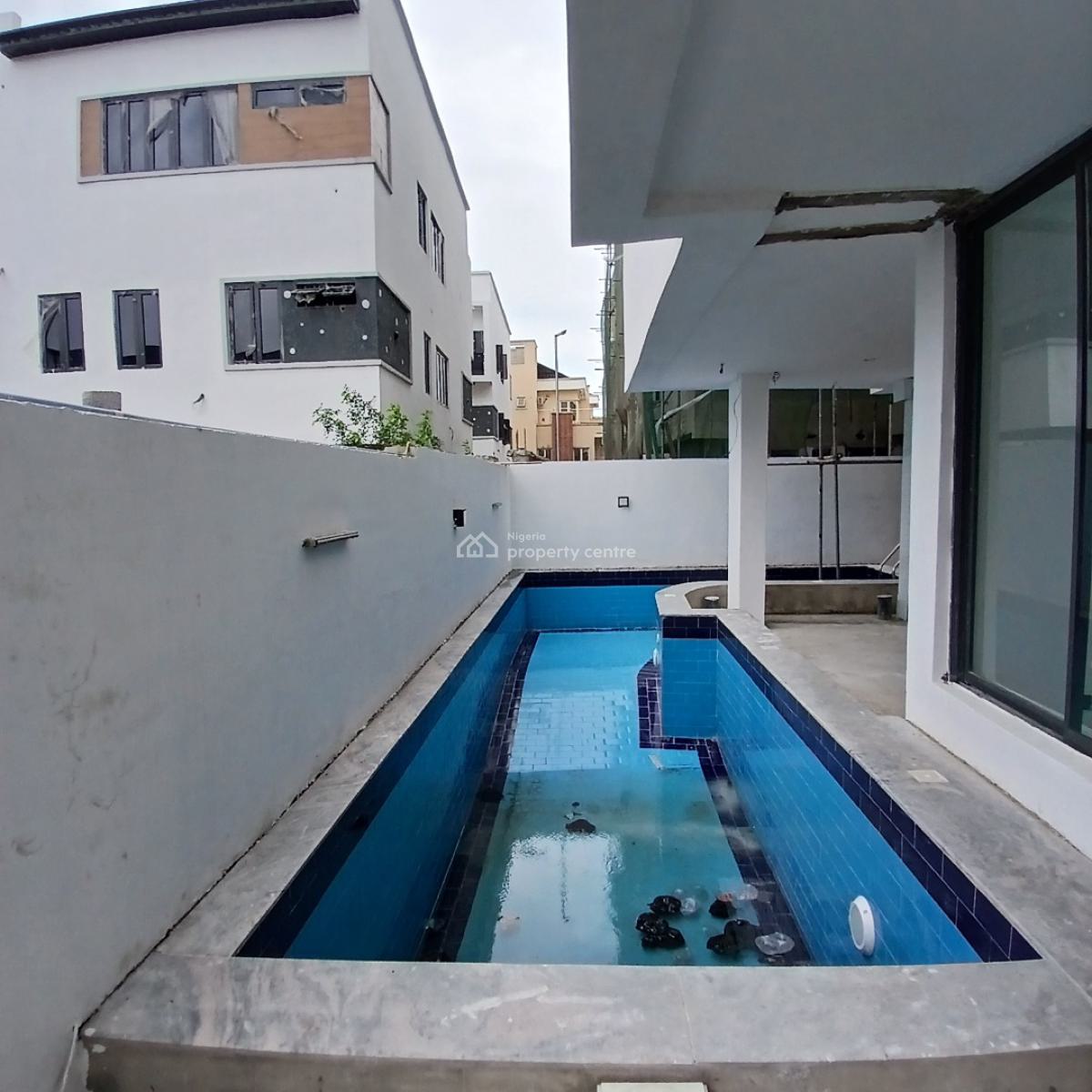 Luxury 2 Bedroom Apartment with Swimming Pool, with Water Treatment, Central Gas System,  Swimming Pool, Lekki Phase 1, Lekki, Lagos, Flat / Apartment for Sale