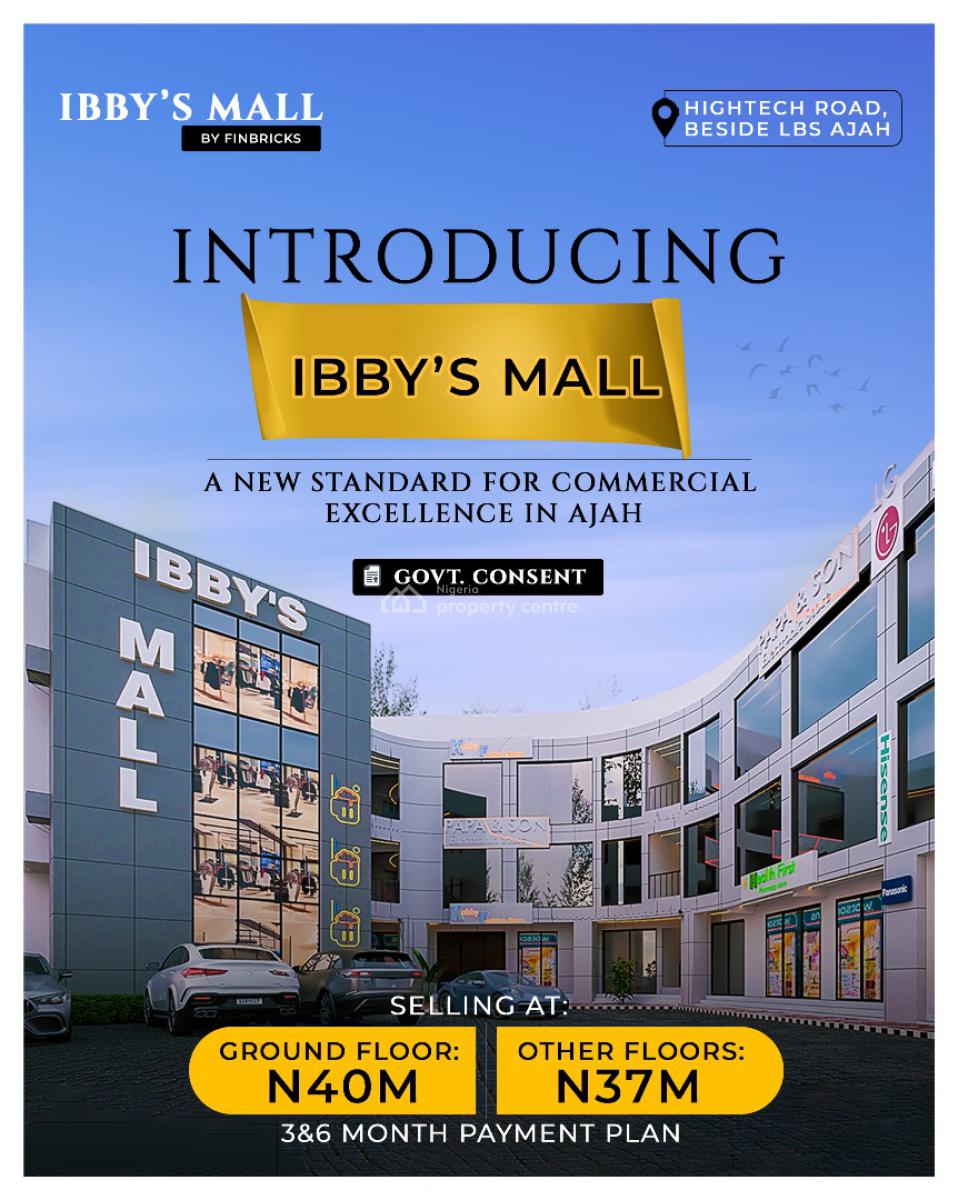 Ibbys Mall, Ibbys Mall, Sangotedo, Ajah, Lagos, Plaza / Complex / Mall for Sale