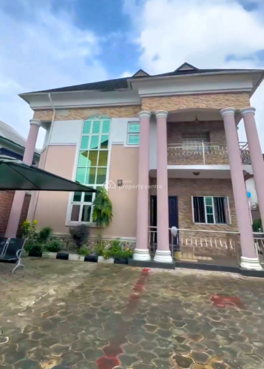 5 Bedroom Duplex on 2 Plots of Land, New Road, Ada George, Port Harcourt, Rivers, Detached Duplex for Sale