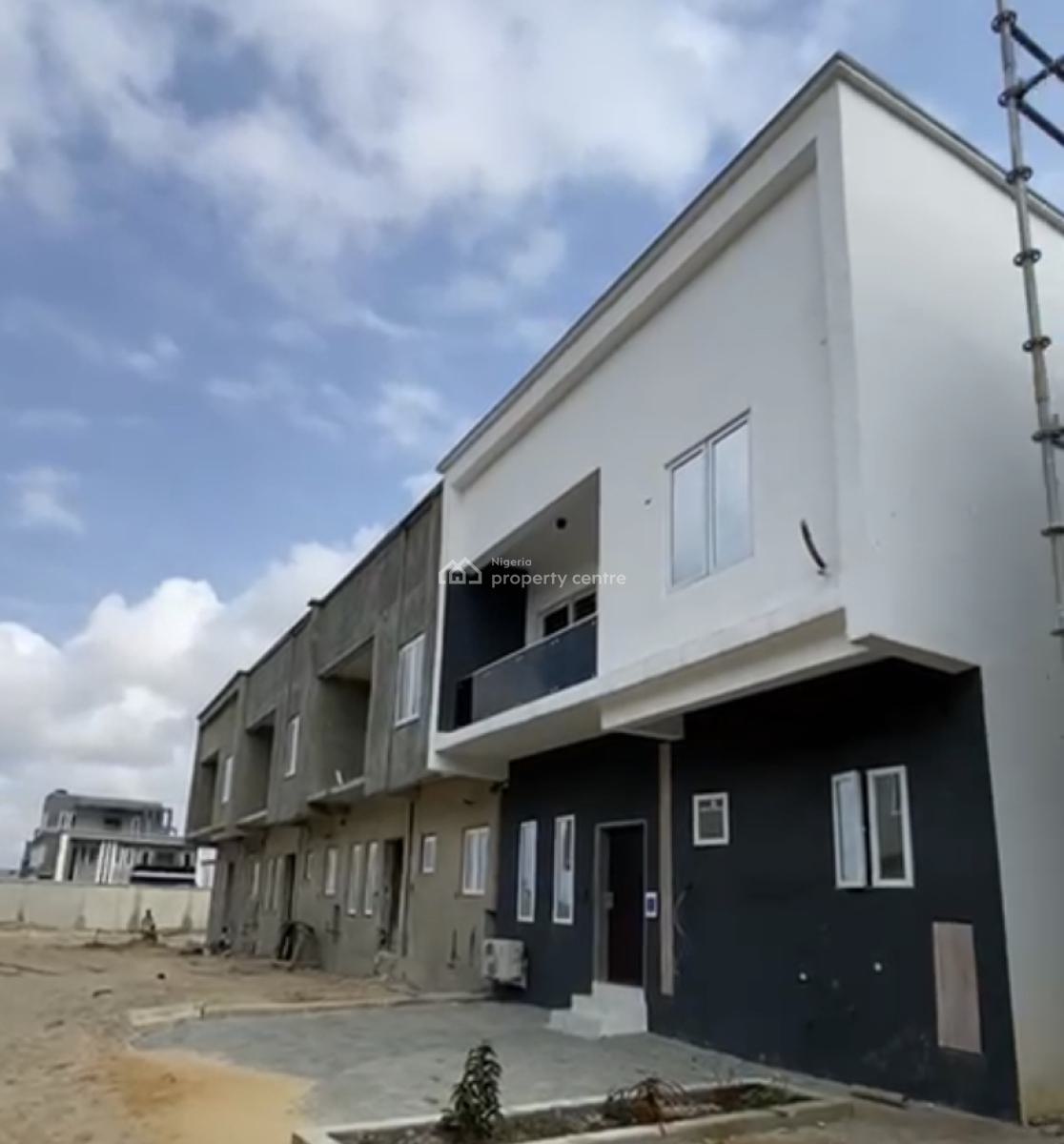 3-bedroom Terrace with Solar, Citadel Oasis, Charterhouse British School, Abraham Adesanya, Ajah, Lagos, Terraced Duplex for Sale