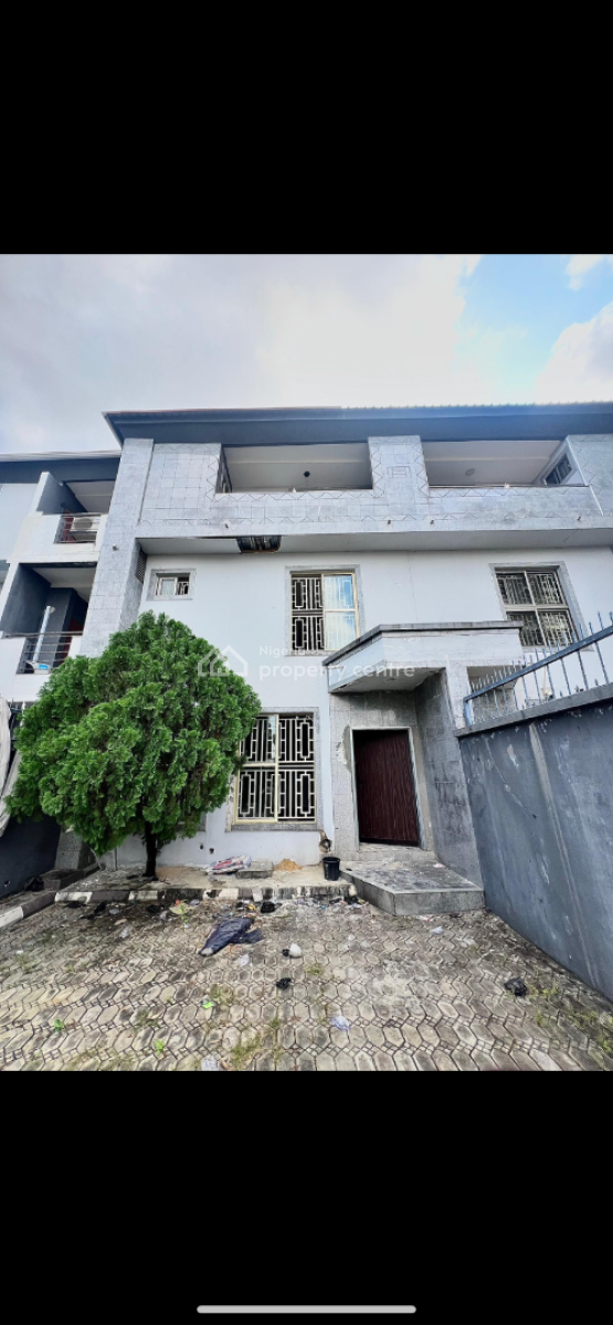 Spacious 5 Bedroom Semi Detached with Bq in a Secure Estate, Lekki Phase 1, Lekki, Lagos, Semi-detached Duplex for Rent