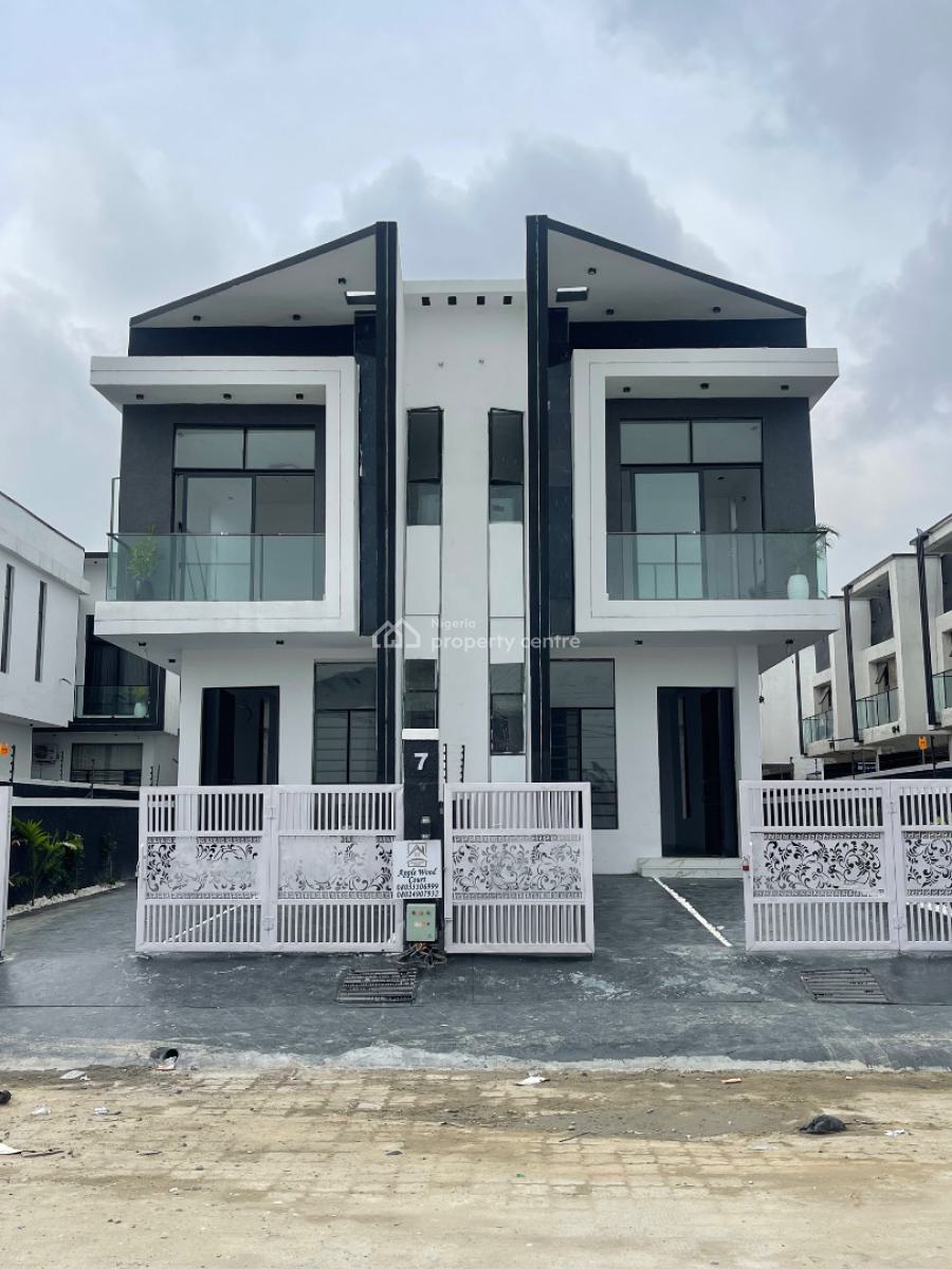 Luxury & Lifestyle in One Address  Semi-detached 4-bedroom, Ikota, Lekki, Lagos, Semi-detached Duplex for Sale