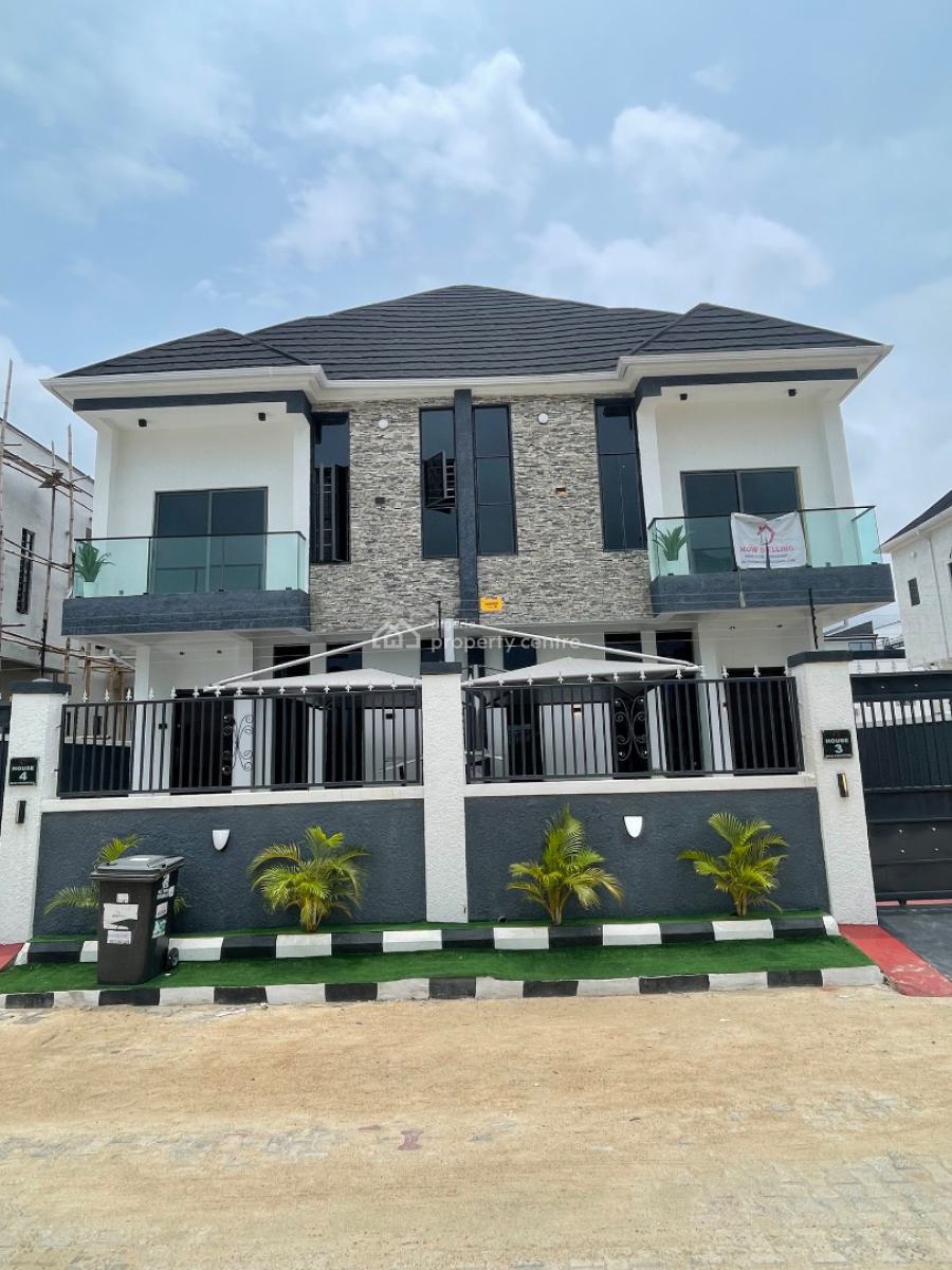 Modern Living at Its Best -- 4-bedroom Semi-detached Duplex, Ikota, Lekki, Lagos, Semi-detached Duplex for Sale