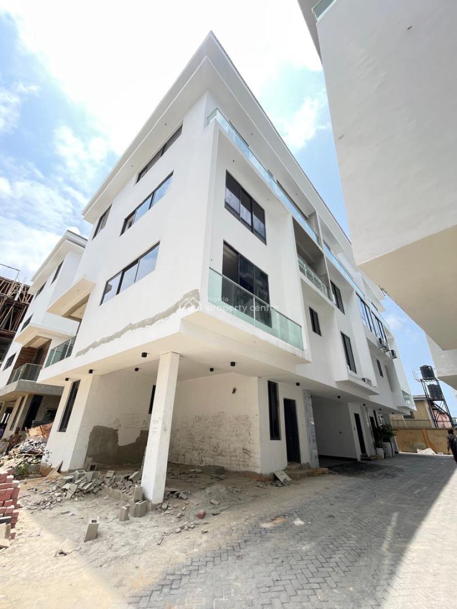 Newly Built 4 Bedroom Terrace Duplex with a Bq, Pool & Gym, Ikoyi, Lagos, Terraced Duplex for Sale