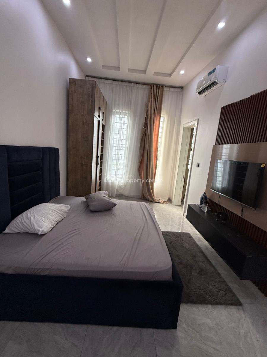 Luxury 3 Bedroom Duplex with Bq with Private Compound for Daily Shortle, Lekki Palm City, Ajah, Lagos, Semi-detached Duplex Short Let