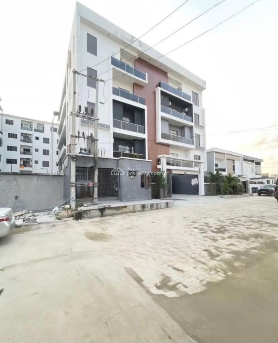 2 Bedroom Furnished Apartment with Elevator, Ikate, Lekki, Lagos, Flat / Apartment for Rent