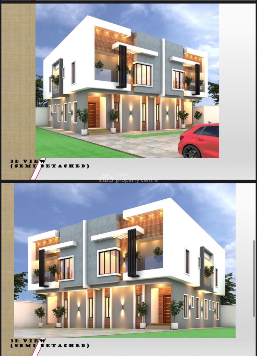 Newly Built 4 Bedrooms Detached Duplex with Bq, Ogba, Ikeja, Lagos, Detached Duplex for Sale