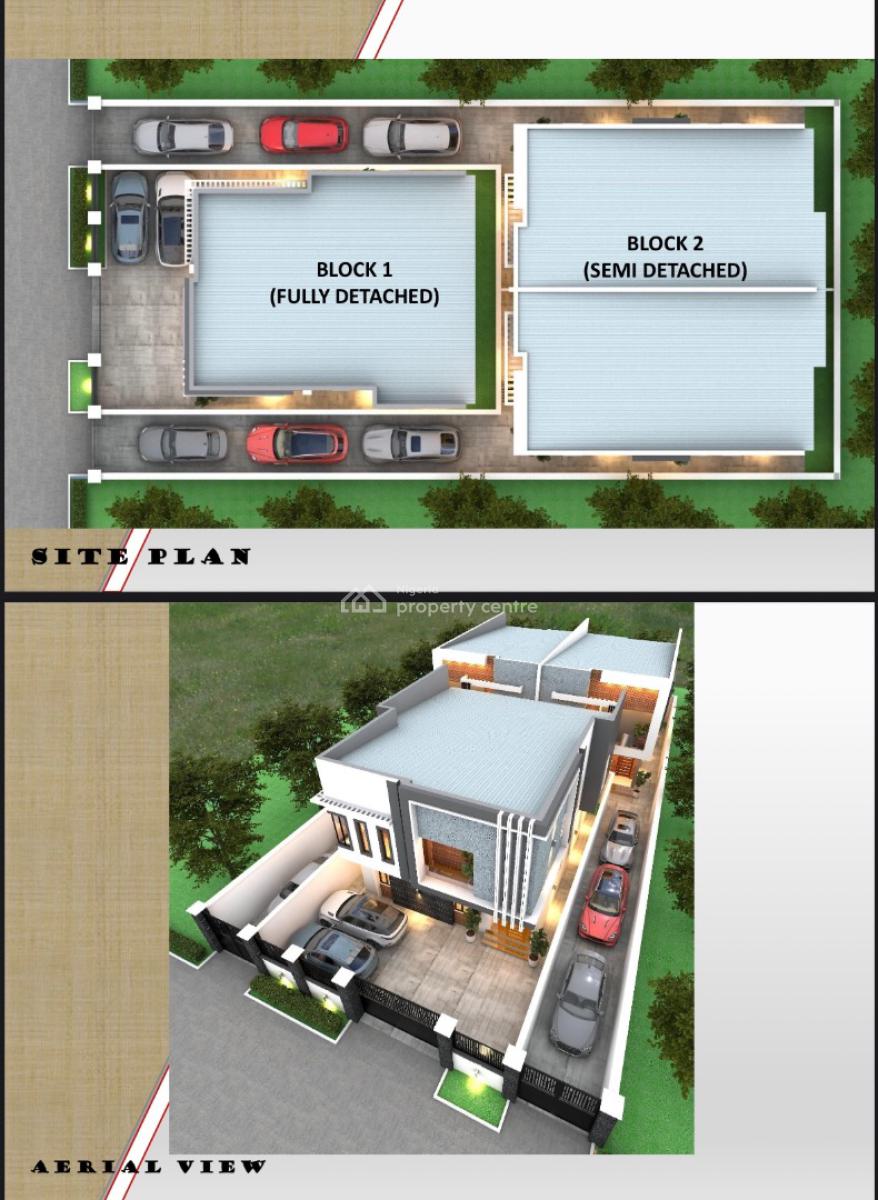 Newly Built 4 Bedrooms Semi Detached Duplex with Bq, Ogba, Ikeja, Lagos, Semi-detached Duplex for Sale