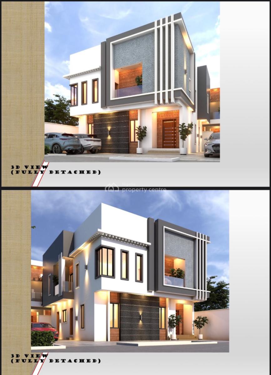 Newly Built 4 Bedrooms Semi Detached Duplex with Bq, Ogba, Ikeja, Lagos, Semi-detached Duplex for Sale