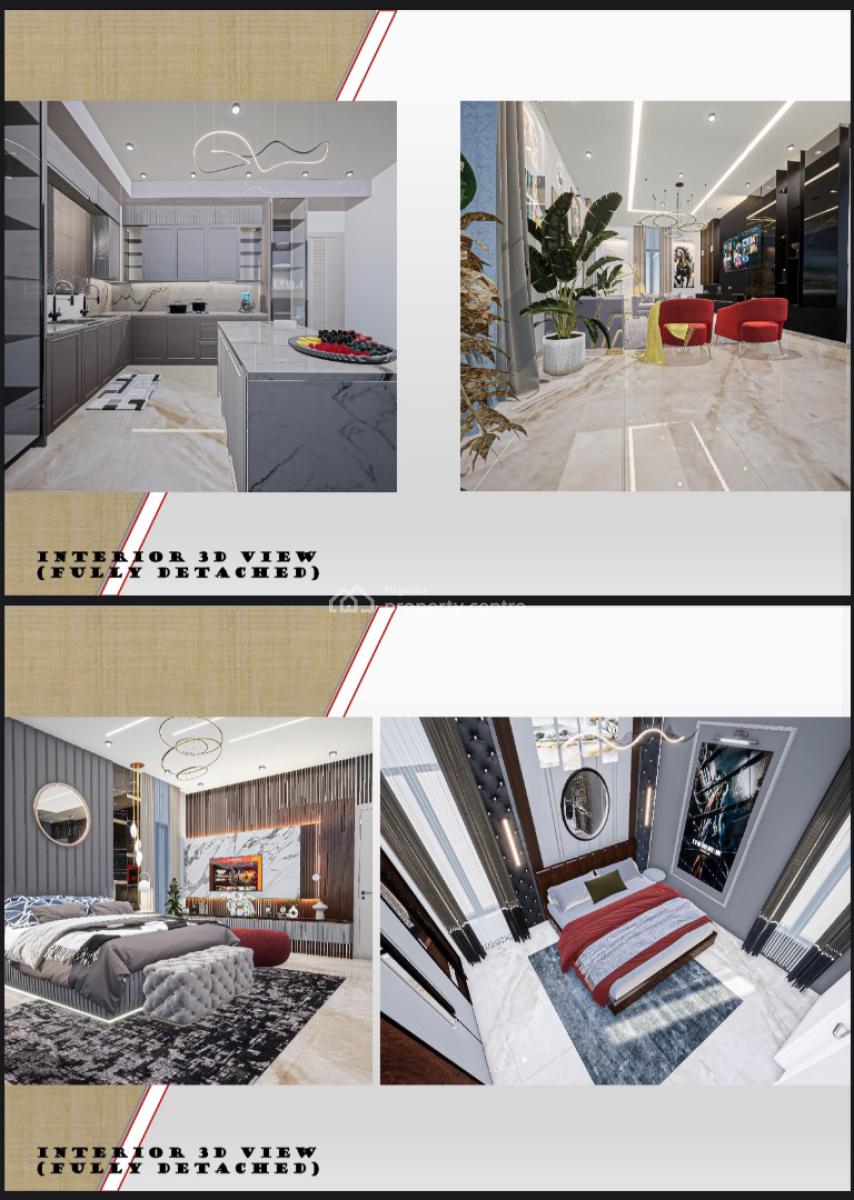 Newly Built 4 Bedrooms Semi Detached Duplex with Bq, Ogba, Ikeja, Lagos, Semi-detached Duplex for Sale