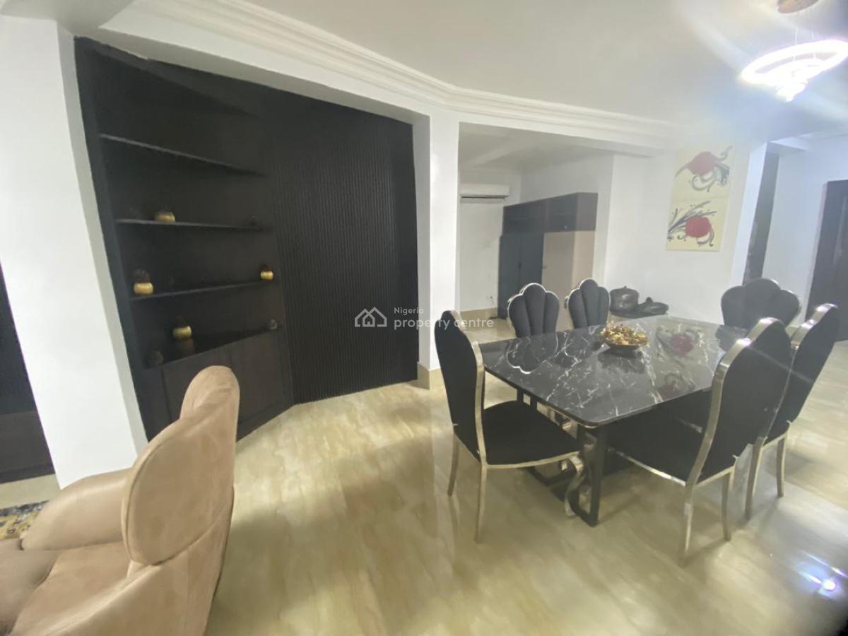 Fully Furnished and Serviced 3 Bedroom with Bq, Kwame Nkruma Street, Asokoro District, Abuja, Flat / Apartment for Rent
