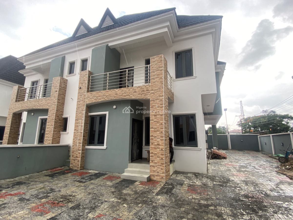 Newly Built 4 Bedroom Semi Detached Duplex with Bq, Maryland, Lagos, Semi-detached Duplex for Sale