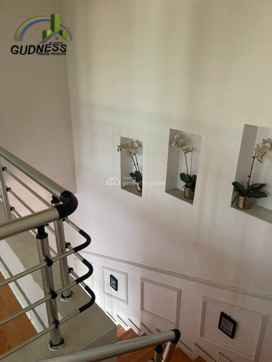 Semi-furnished 4 Bedroom Semi Detached Duplex with Bq, Ikota, Lekki, Lagos, Semi-detached Duplex for Rent