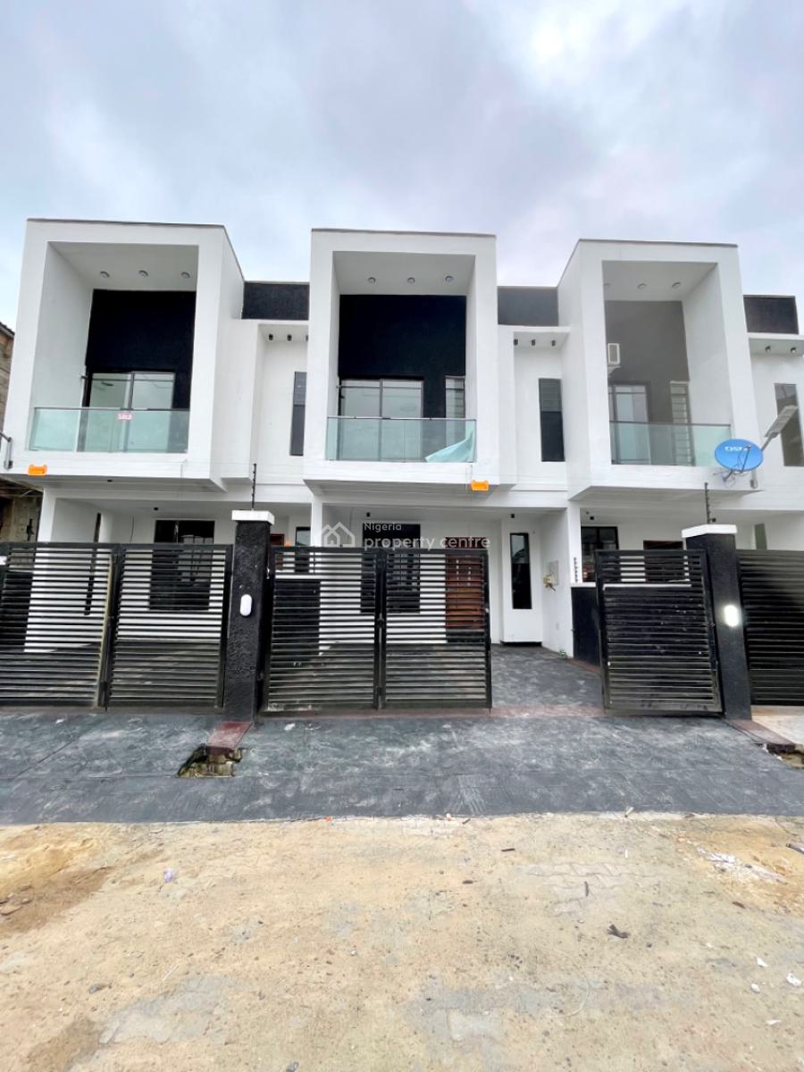 Exquisitely Finished Self Compound 4 Bedroom Terraced Duplex, Ikota, Lekki, Lagos, Terraced Duplex for Sale