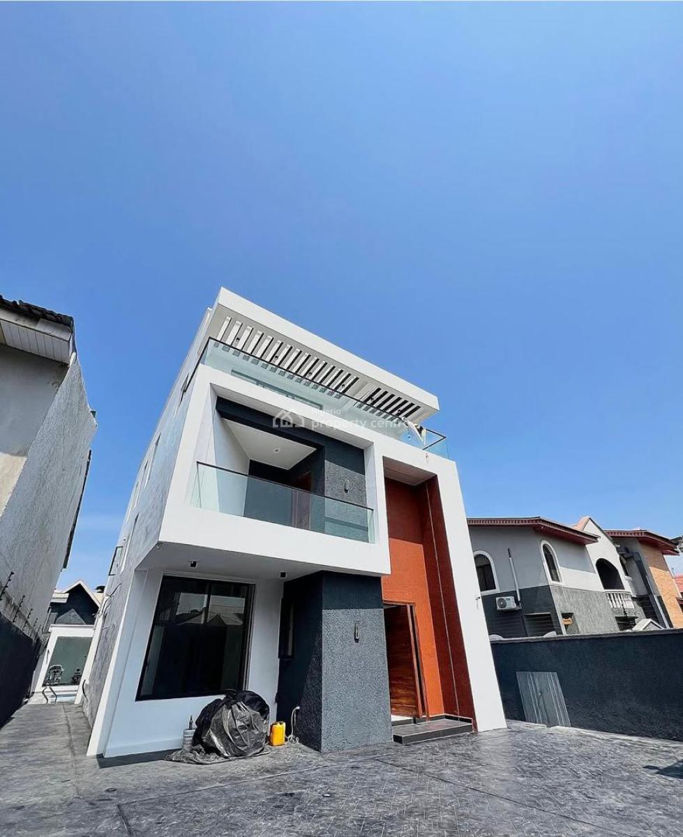 Brand New Luxury 5 Bedroom Fully Detached House with Bq, Lekki Phase 1, Lekki, Lagos, Detached Duplex for Sale