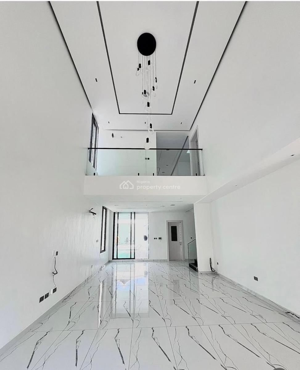 Brand New Luxury 5 Bedroom Fully Detached House with Bq, Lekki Phase 1, Lekki, Lagos, Detached Duplex for Sale