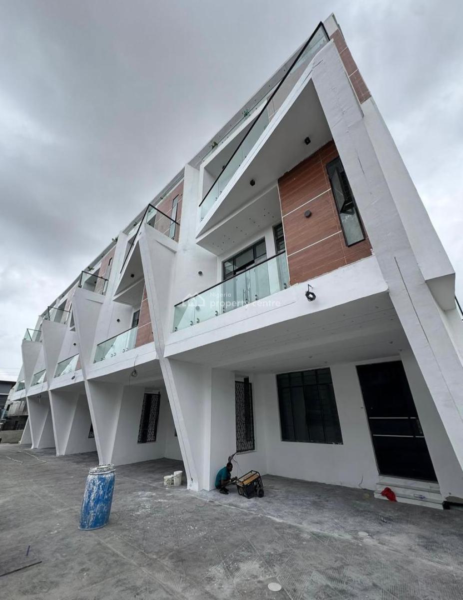 Contemporary 4 Bedroom Terrace Duplex with a Bq, Ikate, Lekki, Lagos, Terraced Duplex for Sale