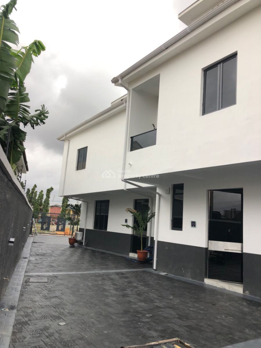 Executive Newly Built 4 Bedroom Duplex with Bq, Adeniran Ogunsanya, Surulere, Lagos, House for Sale