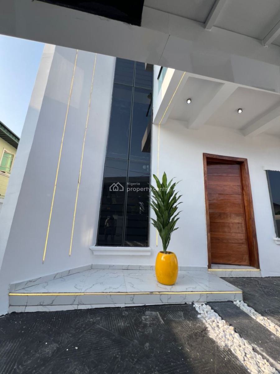 Contemporary 5 Bedroom Fully Detached  Duplex with Bq, Thomas Estate, Ajah, Lagos, Detached Duplex for Sale