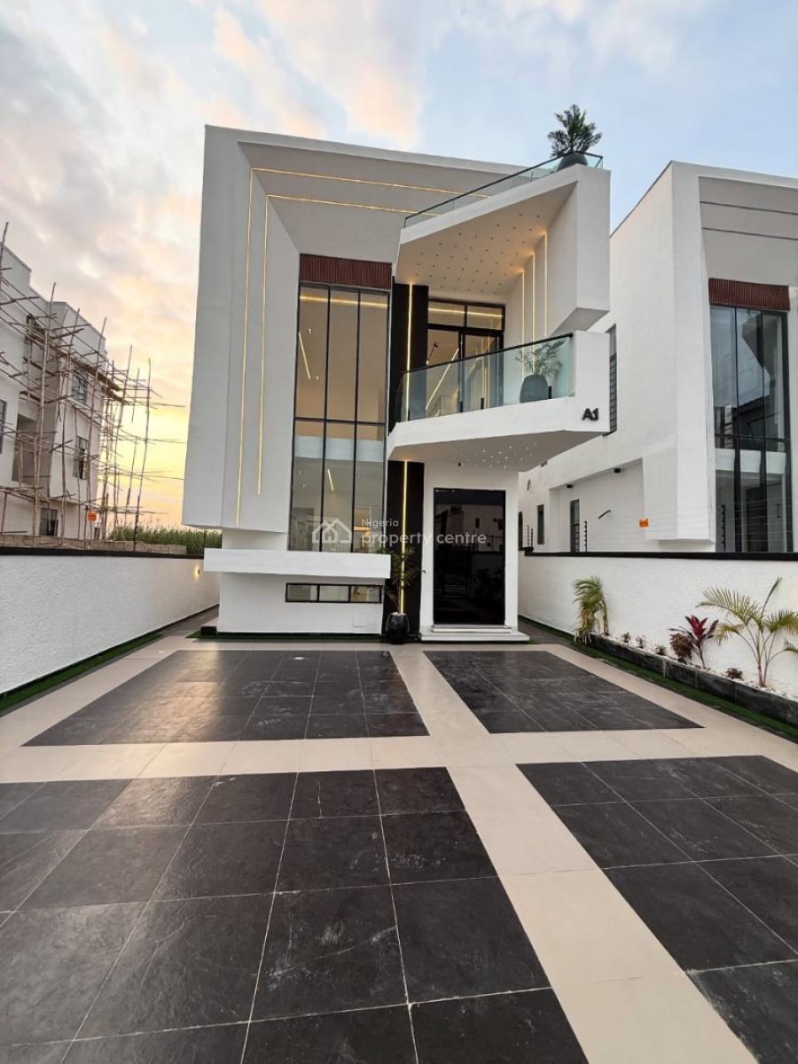 Newly Built Fully Detached 5 Bedroom Smart Home Duplex, Lekki Palm City, Ajah, Lagos, Detached Duplex for Sale