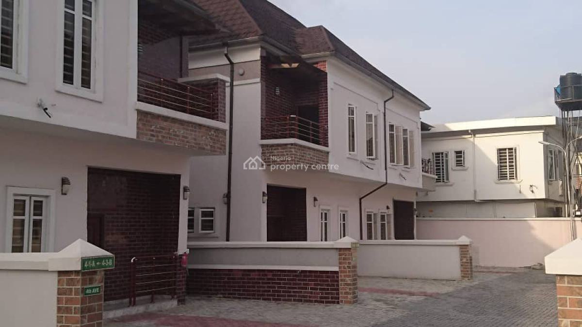 4 Bedroom Semi Detached, By Vgc, Ikota, Lekki, Lagos, Semi-detached Duplex for Sale