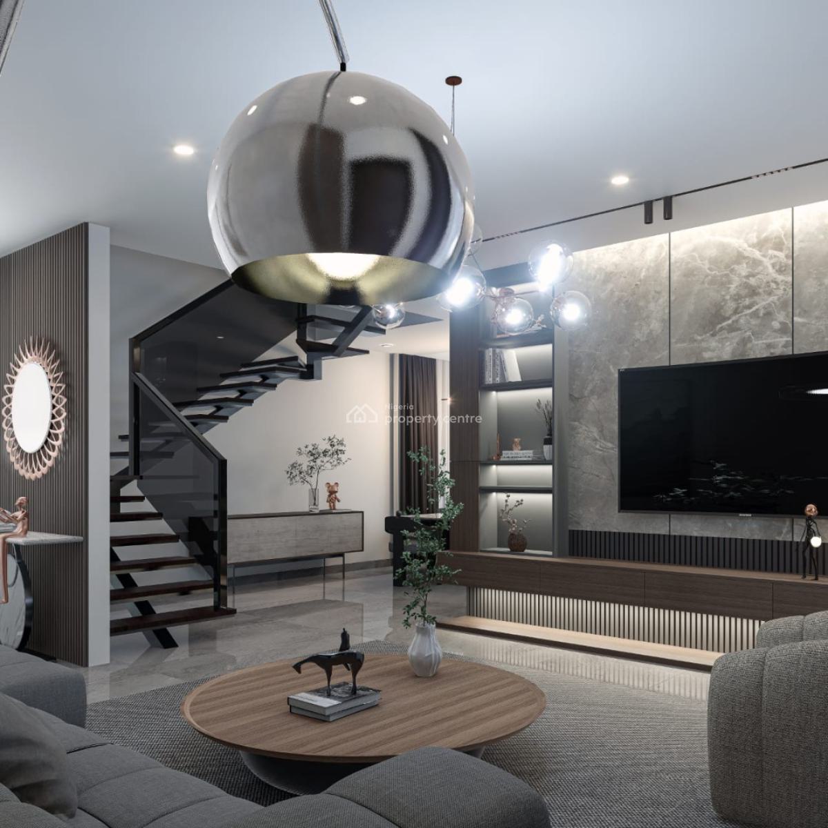 for Sophisticated 4 Bedroom Maisonette with Bq, Foreshore Estate, Lekki Phase 1, Lekki, Lagos, Flat / Apartment for Sale