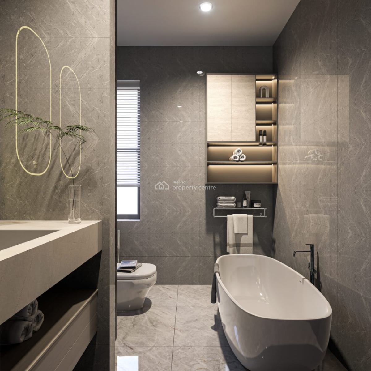 for Sophisticated 4 Bedroom Maisonette with Bq, Foreshore Estate, Lekki Phase 1, Lekki, Lagos, Flat / Apartment for Sale