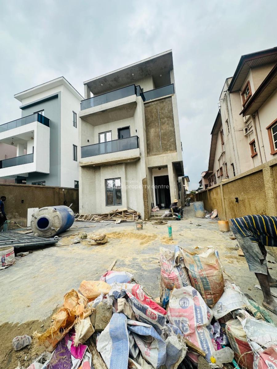 Newly Built 7 Bedroom Fully Detached Duplex with a Bq and Pool, Gra Phase 2, Magodo, Lagos, Detached Duplex for Sale