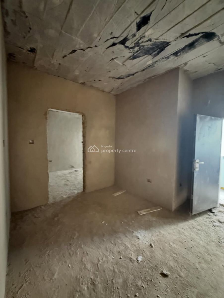 Shell Finished 4-bedroom Terrace Duplex + 1 Room Bq, Life Camp, Abuja, Terraced Duplex for Sale