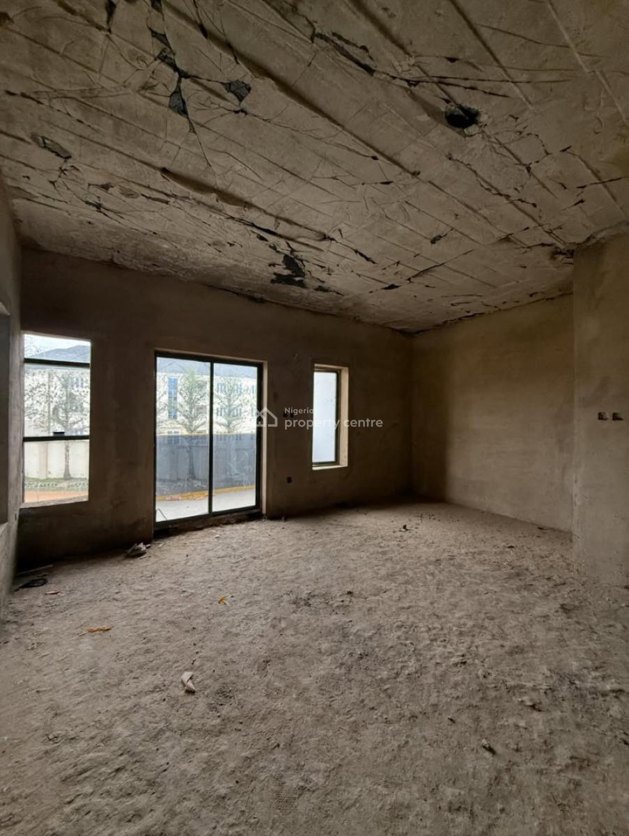 Shell Finished 4-bedroom Terrace Duplex + 1 Room Bq, Life Camp, Abuja, Terraced Duplex for Sale