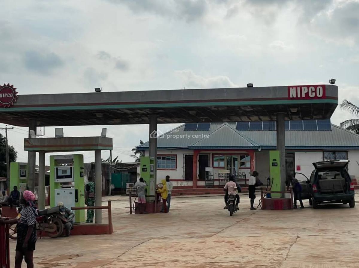 Functioning  Solar Powered Filling Station, Sango Ota, Ogun, Filling Station for Sale