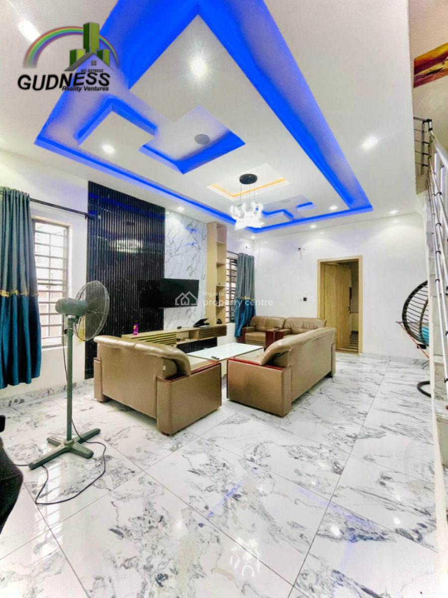 Furnished/unfurnished 4 Bedroom Semi Detached Duplex, Lekky County Homes, Ikota, Lekki, Lagos, Semi-detached Duplex for Rent