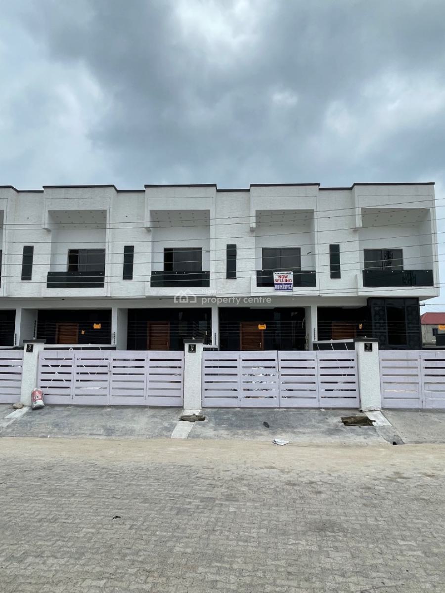 Stylish Living Self Compound 4-bedroom Terrace Duplex, Ikota, Lekki, Lagos, Terraced Duplex for Sale
