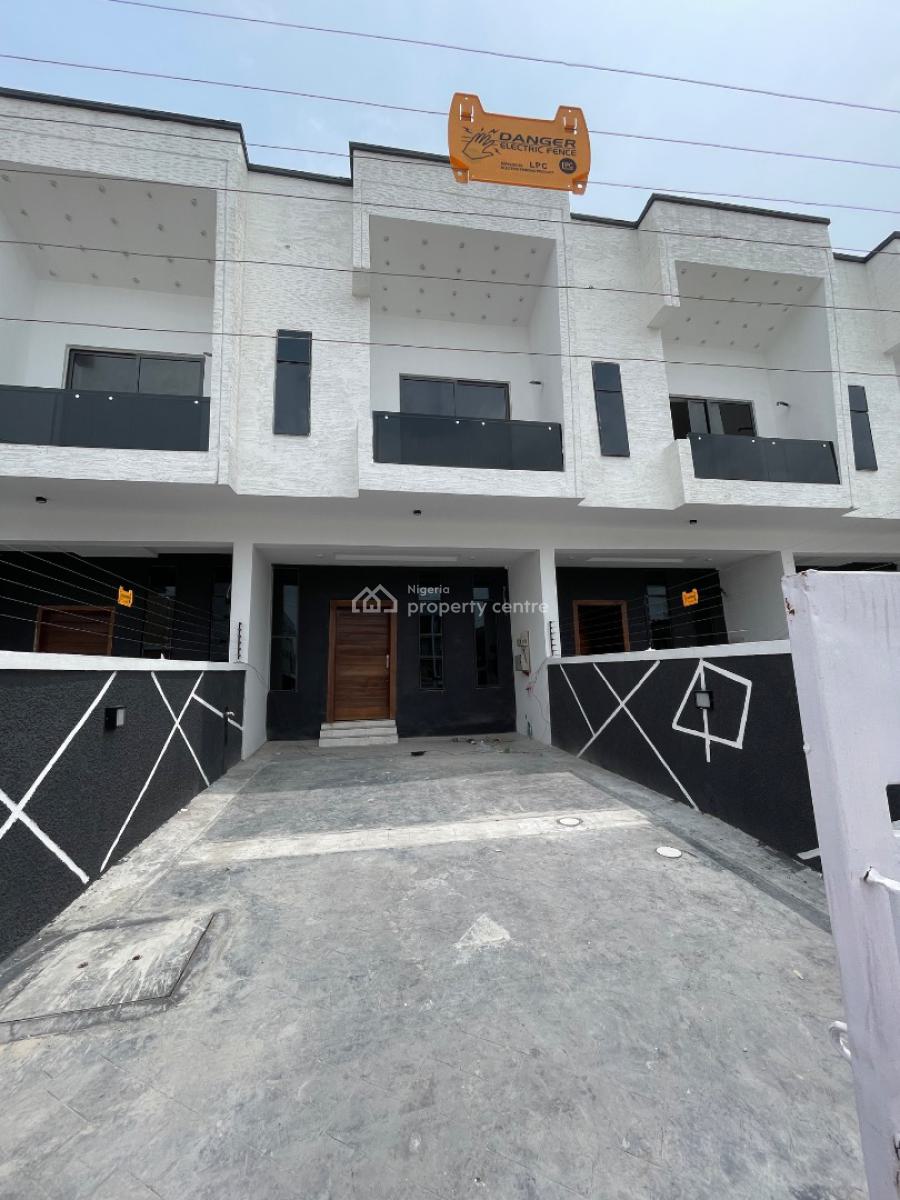 Stylish Living Self Compound 4-bedroom Terrace Duplex, Ikota, Lekki, Lagos, Terraced Duplex for Sale