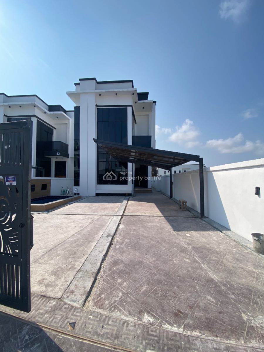 Lovely 5 Bedroom Duplex with 1bq, Chevron,orchid Road, Lekki, Lagos, Detached Duplex for Sale