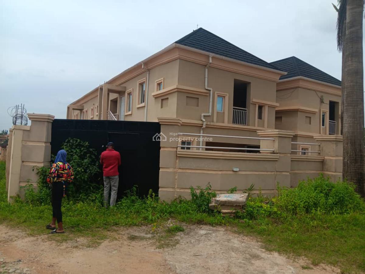 6 Flats of 2 Bedroom Each Just a Plot to The Main Tarred Road, Alafia Estate, Akobo, Ibadan, Oyo, Block of Flats for Sale