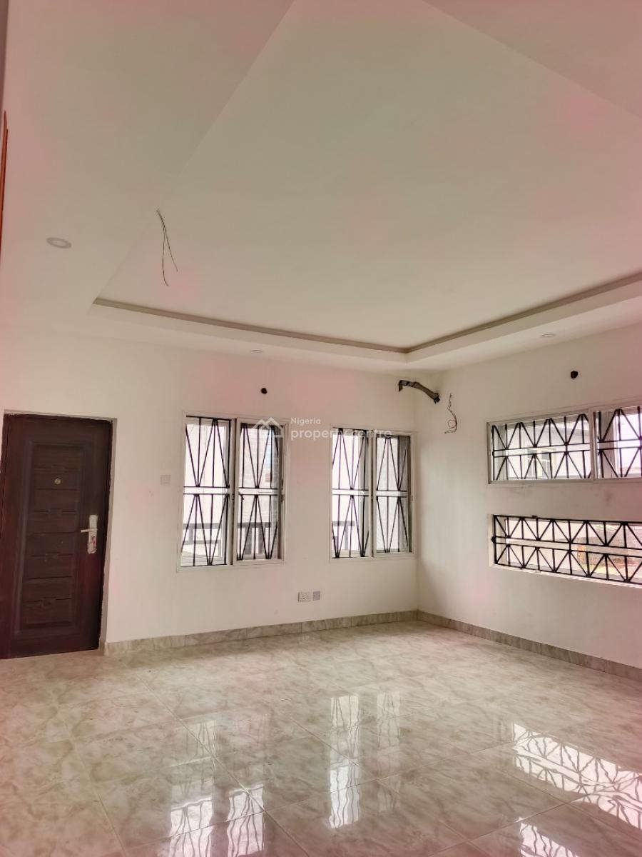 Smart Spacious Newly Built 3 Bedrooms Apartment with Bq Upstairs, in Estate at Ogombo Abraham Adesanya Axis, Ajah, Lagos., Ajah, Lagos, Flat / Apartment for Rent