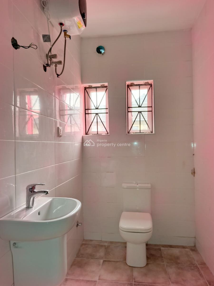 Smart Spacious Newly Built 3 Bedrooms Apartment with Bq Upstairs, in Estate at Ogombo Abraham Adesanya Axis, Ajah, Lagos., Ajah, Lagos, Flat / Apartment for Rent