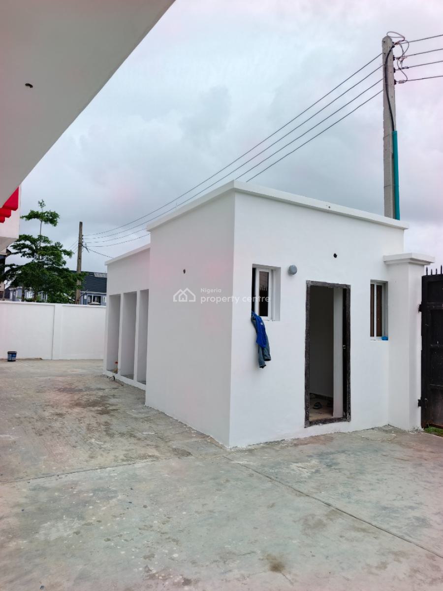 Smart Spacious Newly Built 3 Bedrooms Apartment with Bq Upstairs, in Estate at Ogombo Abraham Adesanya Axis, Ajah, Lagos., Ajah, Lagos, Flat / Apartment for Rent