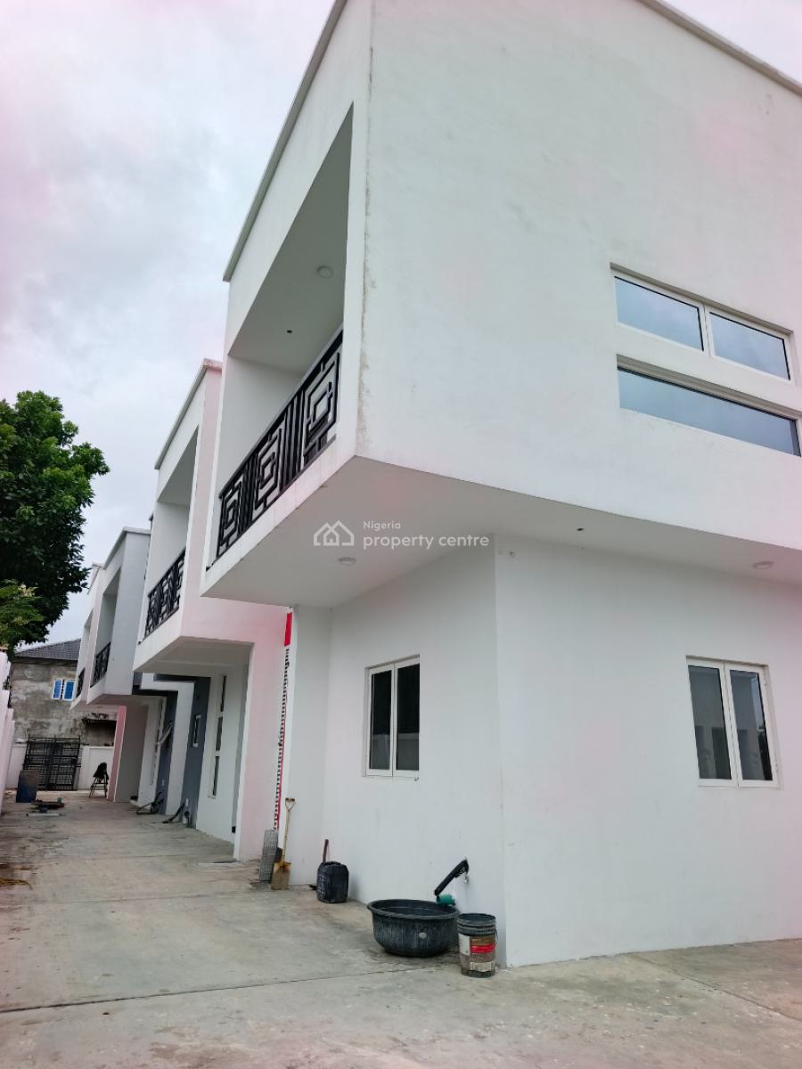 Smart Spacious Newly Built 3 Bedrooms Apartment with Bq Upstairs, in Estate at Ogombo Abraham Adesanya Axis, Ajah, Lagos., Ajah, Lagos, Flat / Apartment for Rent