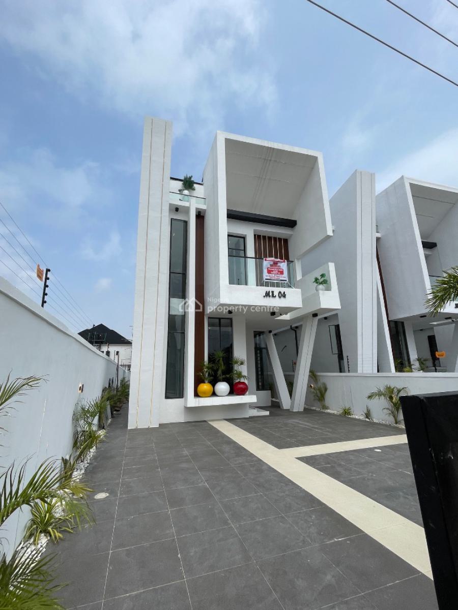 Experience True Luxury 5-bedroom Fully Detached Duplex with Bq & Pool, Ikota, Lekki, Lagos, Detached Duplex for Sale