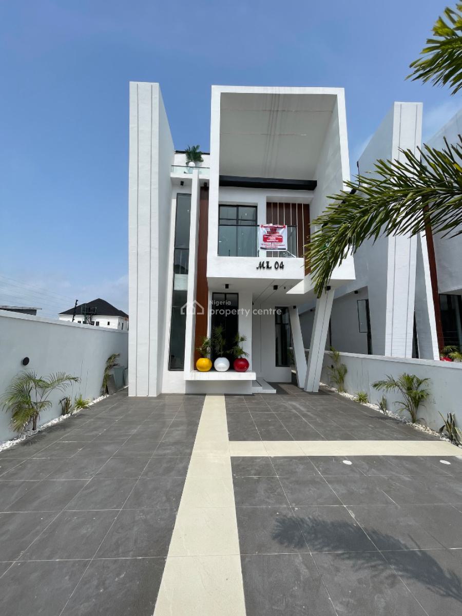 Experience True Luxury 5-bedroom Fully Detached Duplex with Bq & Pool, Ikota, Lekki, Lagos, Detached Duplex for Sale