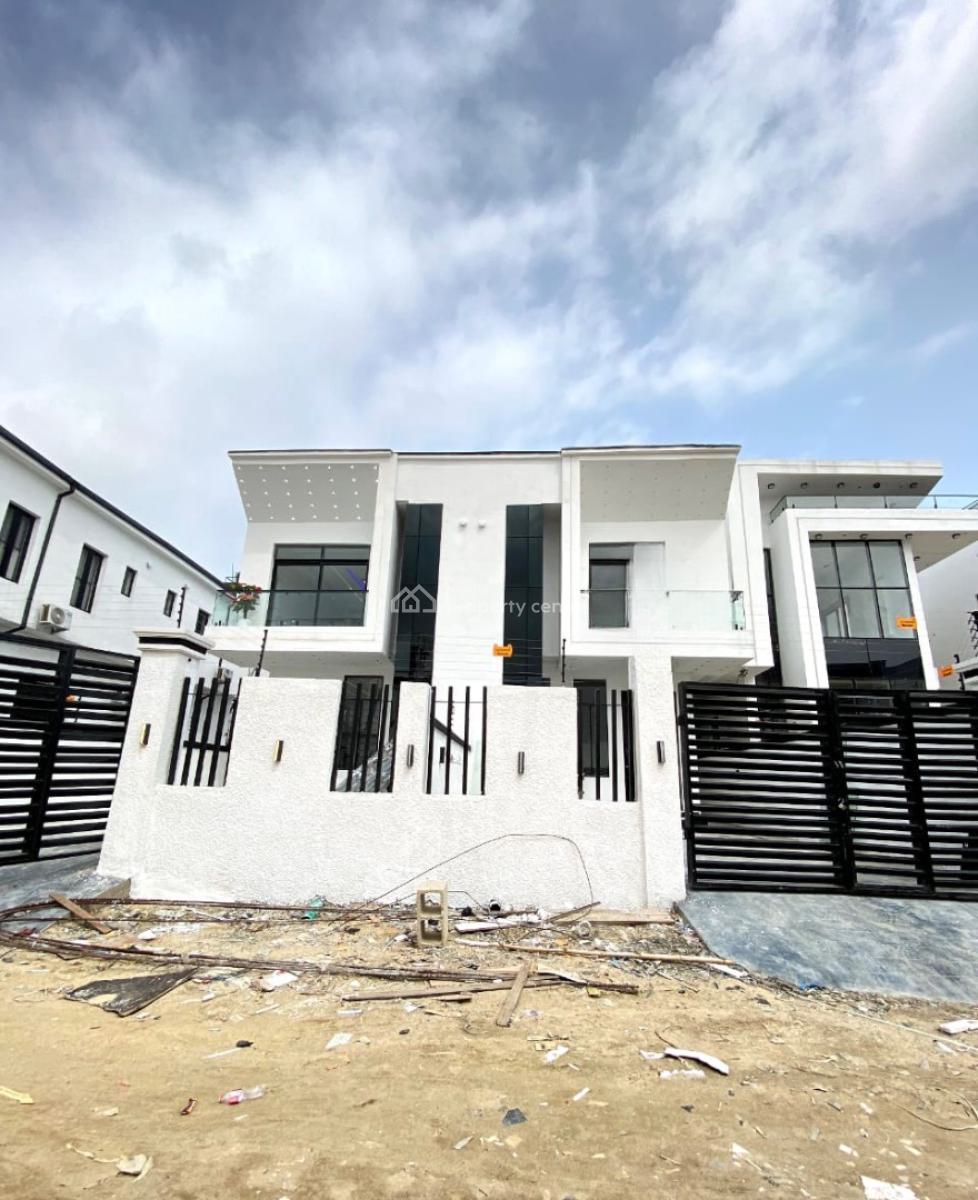 Luxury 4 Bedroom Semi Detached Duplex with Bq in a Secure Estate, Ajah, Lekki, Lagos, Semi-detached Duplex for Sale