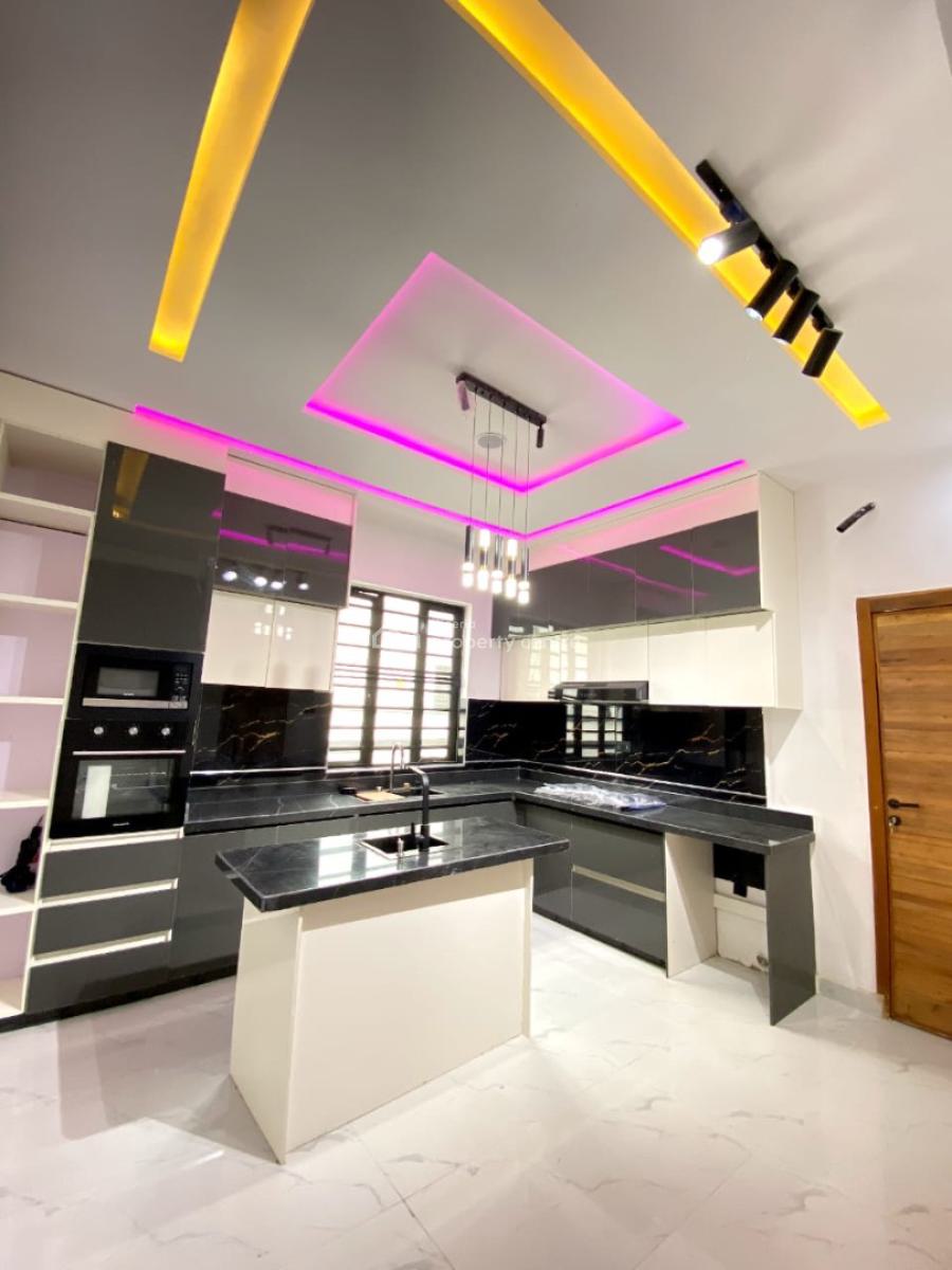 Luxury 4 Bedroom Semi Detached Duplex with Bq in a Secure Estate, Ajah, Lekki, Lagos, Semi-detached Duplex for Sale